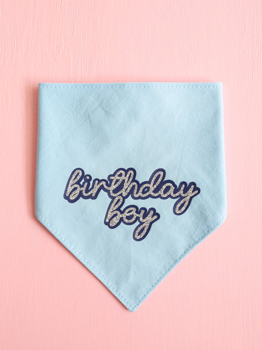 Birthday Boy Snap Bandana