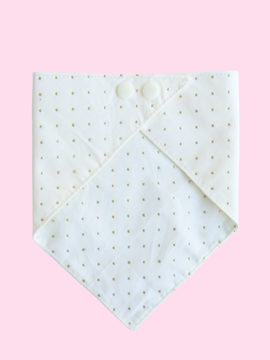 Champagne Luxe Snap Bandana