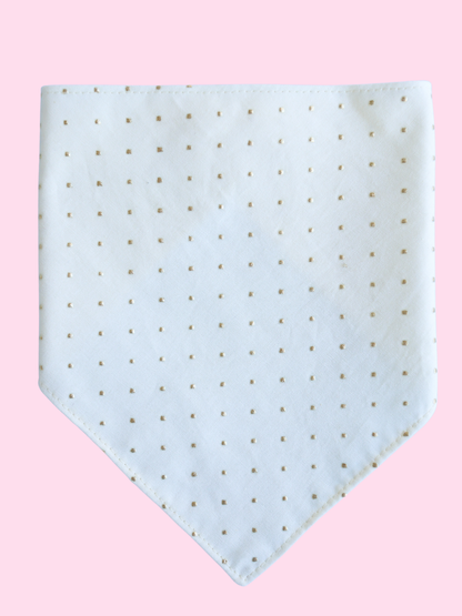 Champagne Luxe Snap Bandana