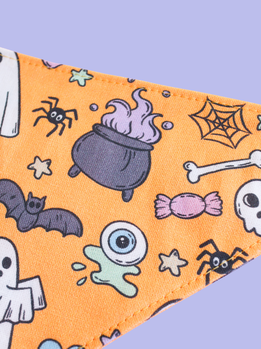 Spooky Pals Over the Collar Bandana