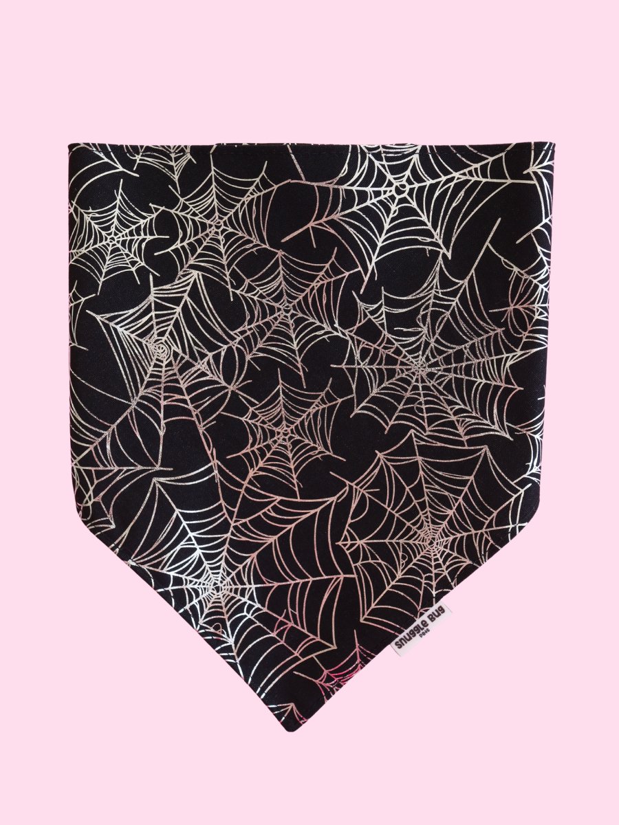 Cobweb Cutie Snap Bandana