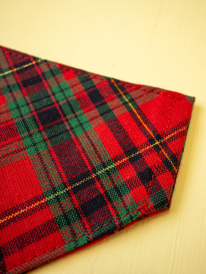 Classic Tartan Over the Collar Bandana