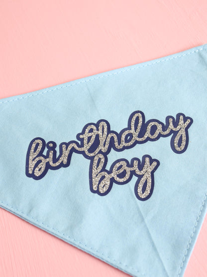 Birthday Boy Over the Collar Bandana