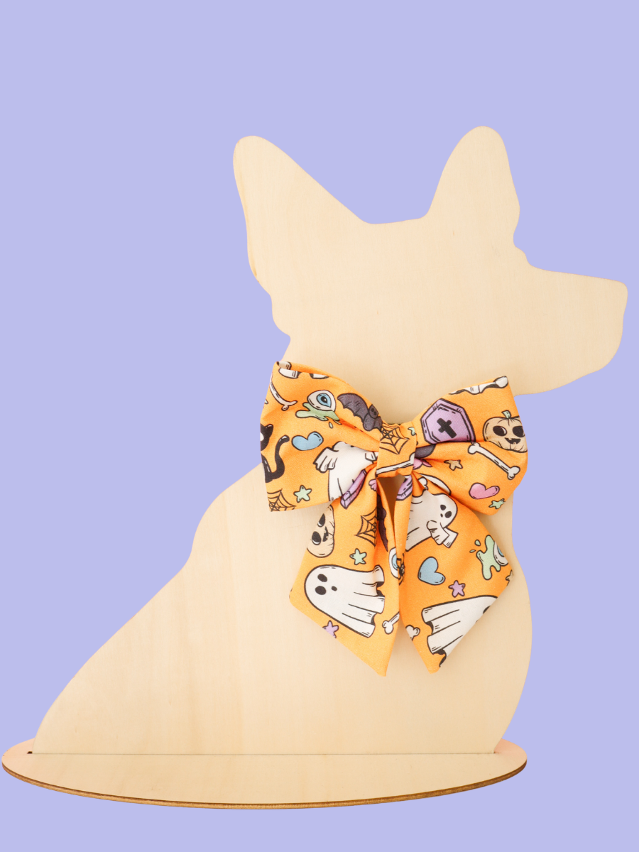 Spooky Pals Pet Sailor Bow