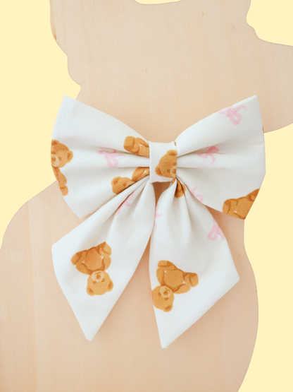 Baby Bear Pet Sailor Bow