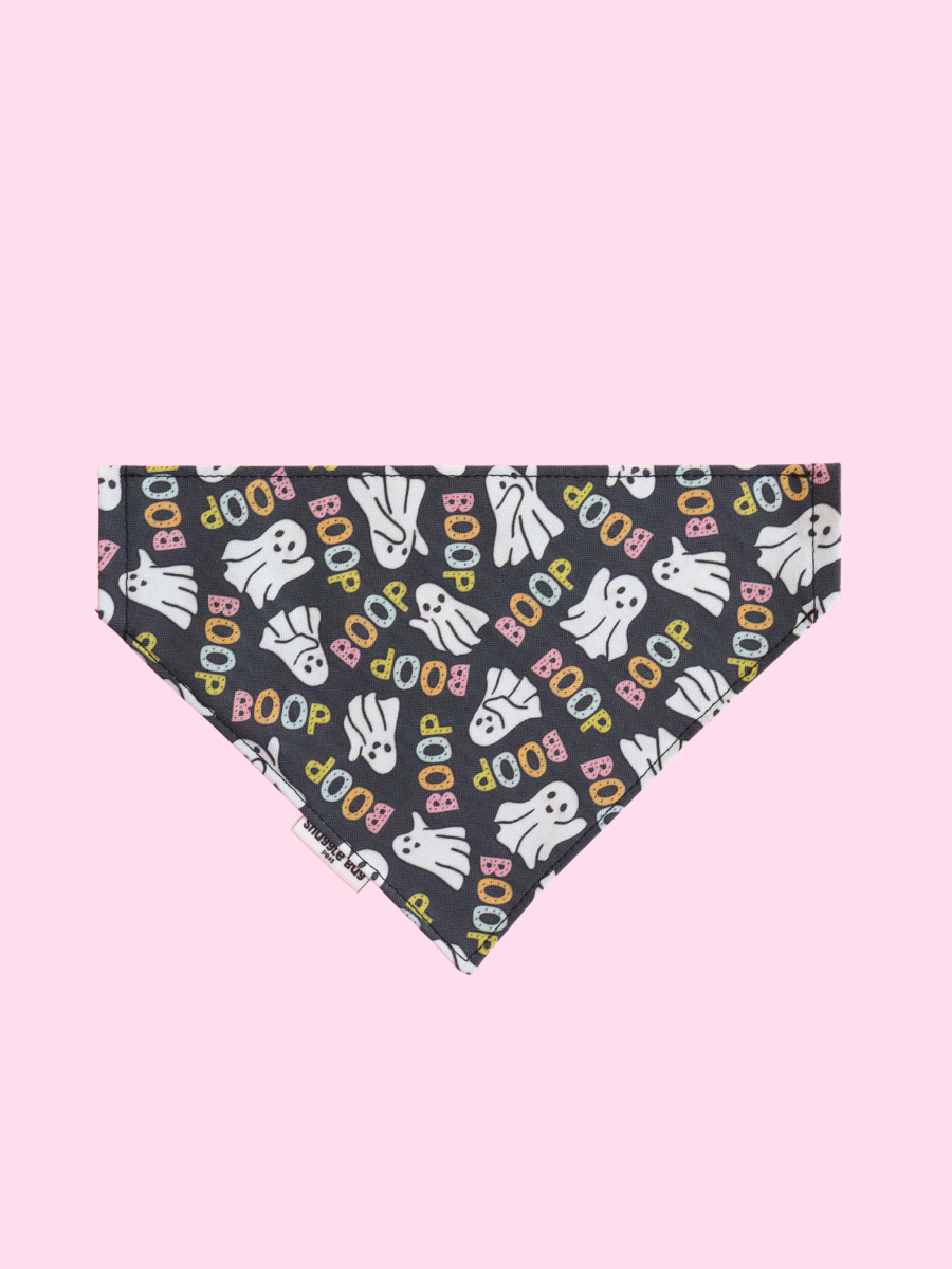 Boop or Treat Over the Collar Bandana