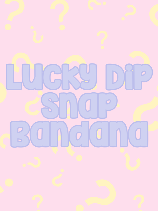 Lucky Dip Snap Bandana