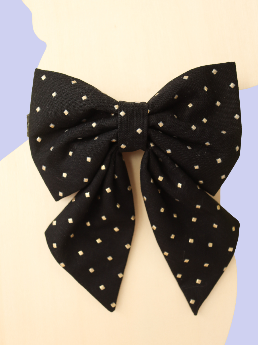 Black Tie Luxe Pet Sailor Bow