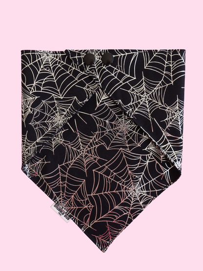 Cobweb Cutie Snap Bandana