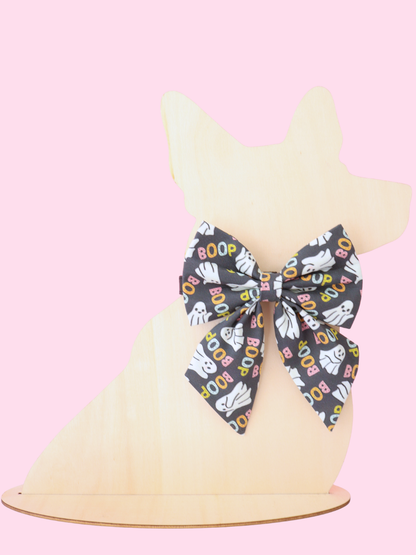 Boop or Treat Pet Sailor Bow