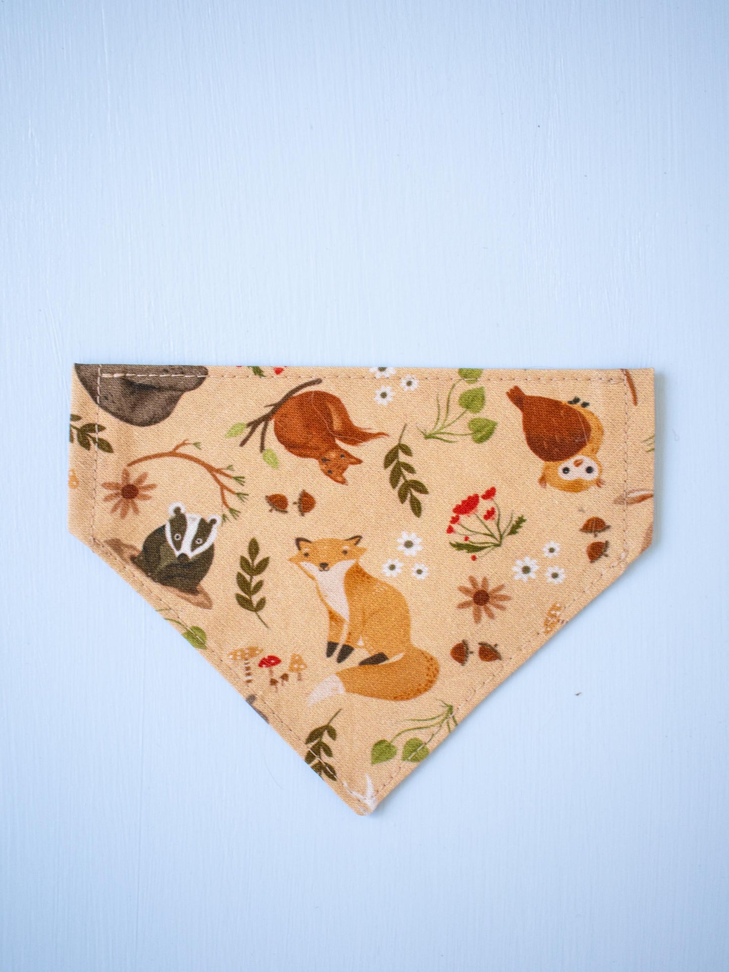 Forest Friends Over the Collar Bandana