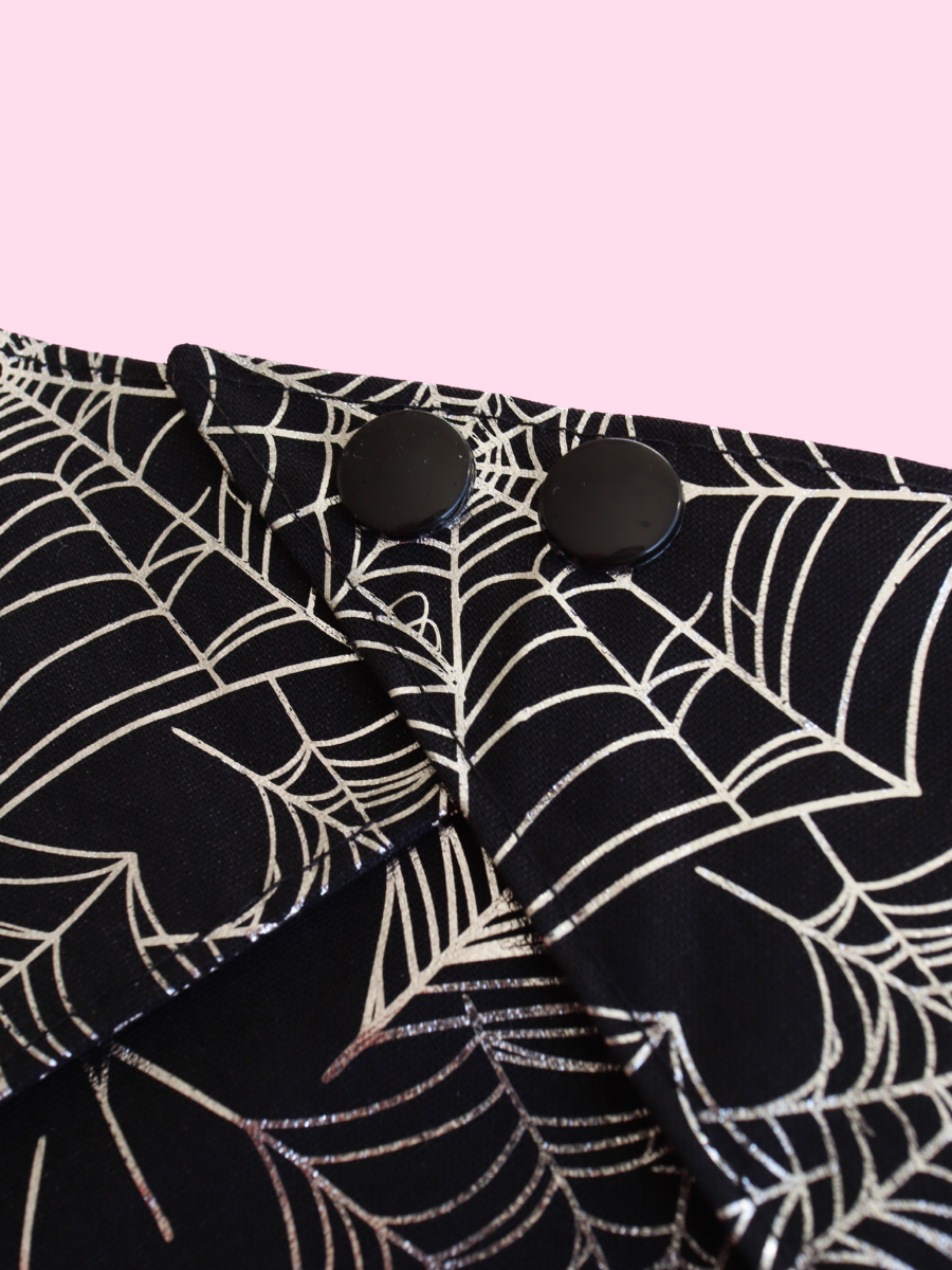 Cobweb Cutie Snap Bandana