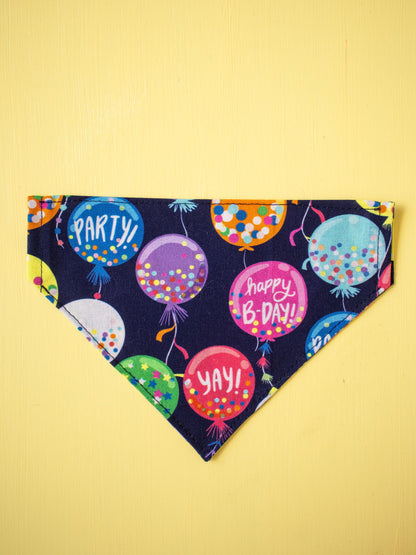 Let’s Pawty Over the Collar Bandana