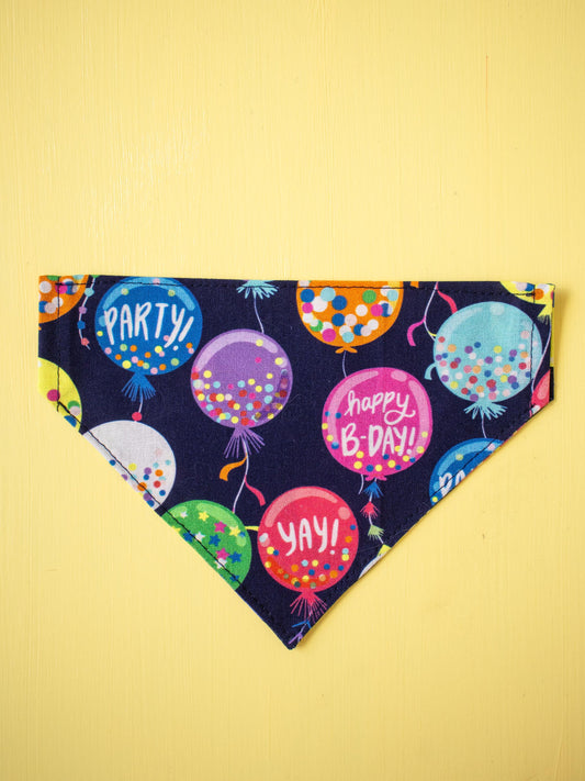 Let’s Pawty Over the Collar Bandana