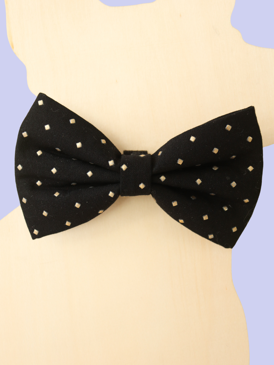 Black Tie Luxe Pet Bow Tie