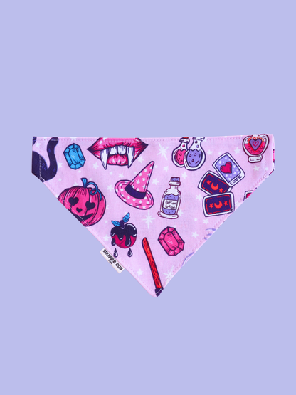 Witchy Wonders Over the Collar Bandana