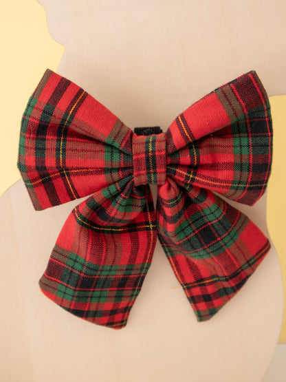 Classic Tartan Pet Sailor Bow