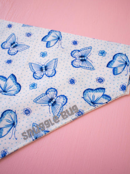 Butterfly Breeze Over the Collar Bandana