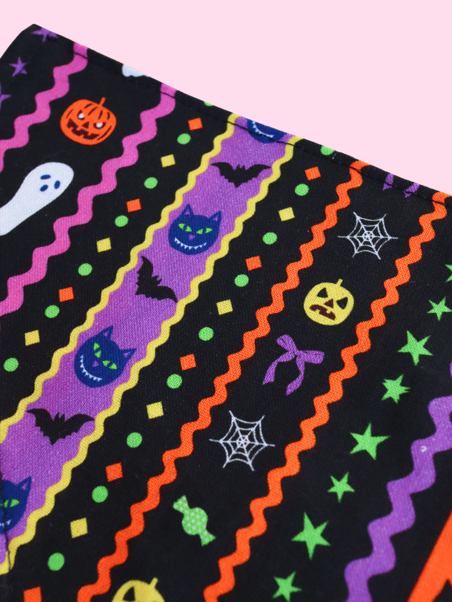 Scary Squiggles Over the Collar Bandana