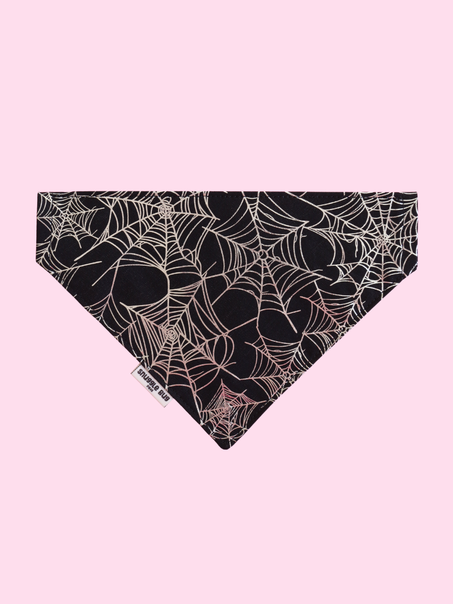 Cobweb Cutie Over the Collar Bandana