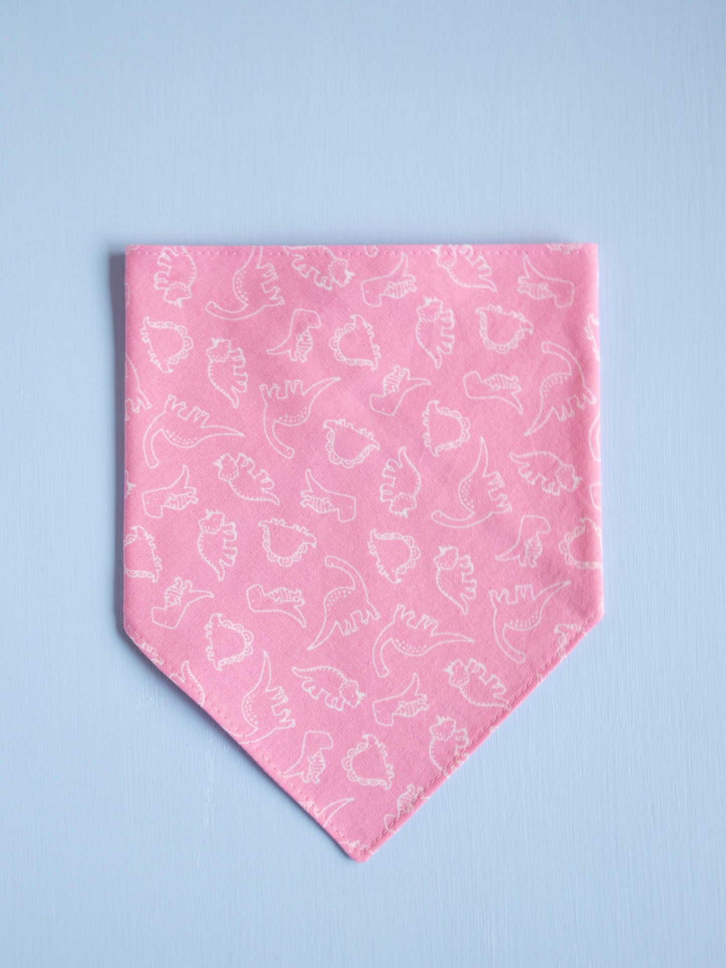 Pink Dinosaur Snap Bandana