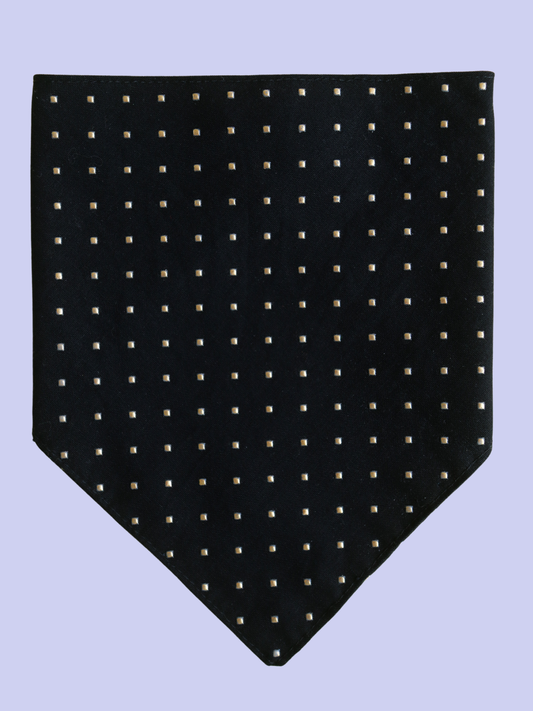 Black Tie Luxe Snap Bandana