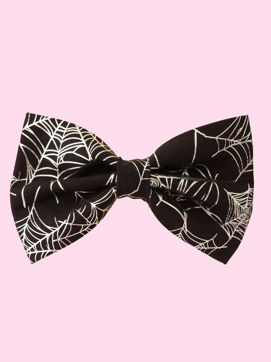Cobweb Cutie Pet Bow Tie
