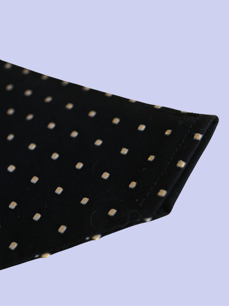 Black Tie Luxe Over the Collar Bandana