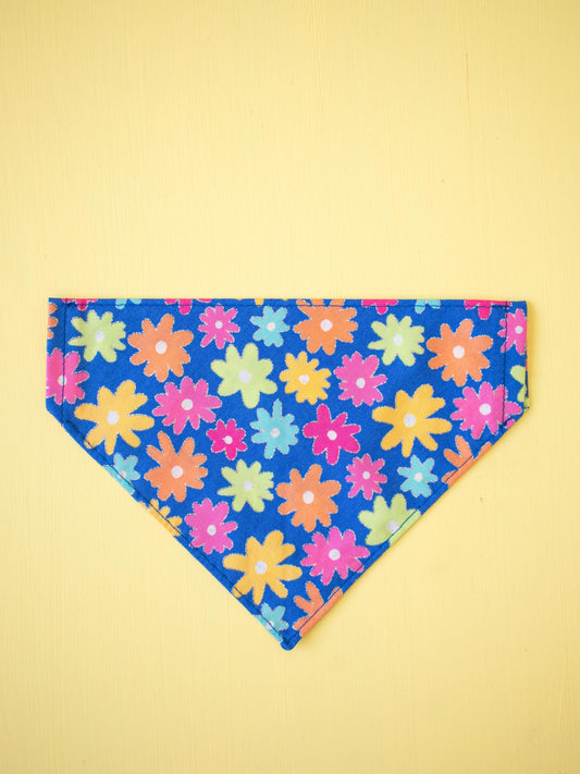 Petal Party Over the Collar Bandana