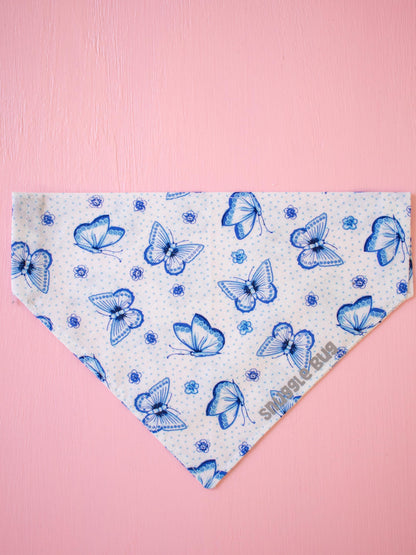 Butterfly Breeze Over the Collar Bandana