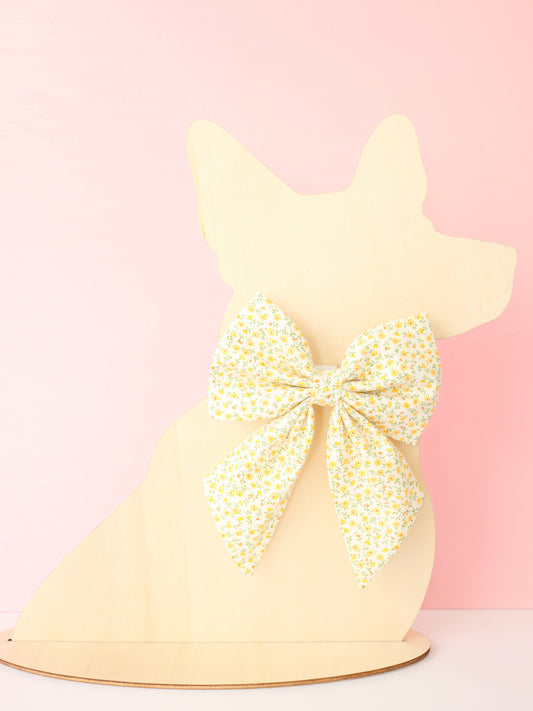 Buttercup Bloom Pet Sailor Bow