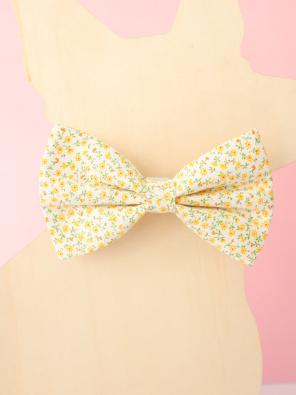 Buttercup Bloom Pet Bow Tie