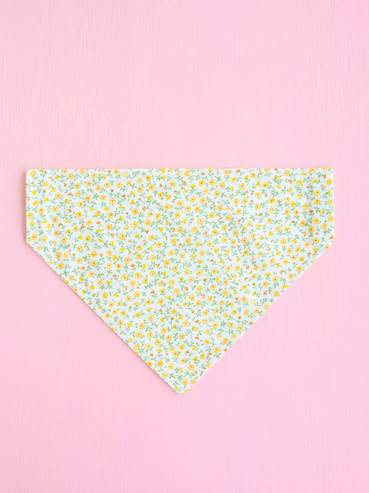 Buttercup Bloom Over the Collar Bandana