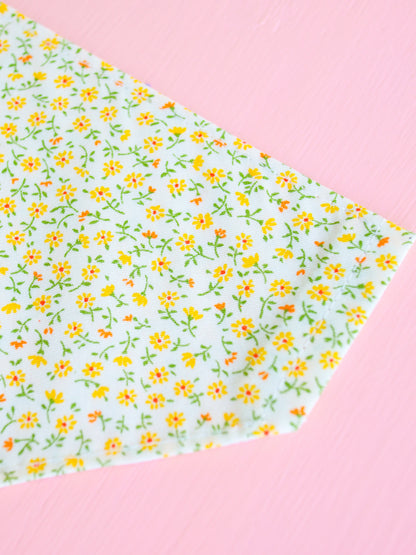 Buttercup Bloom Over the Collar Bandana