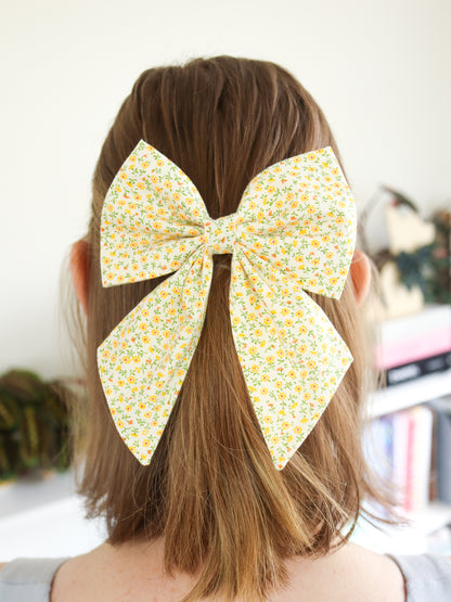 Buttercup Bloom Hair Bow