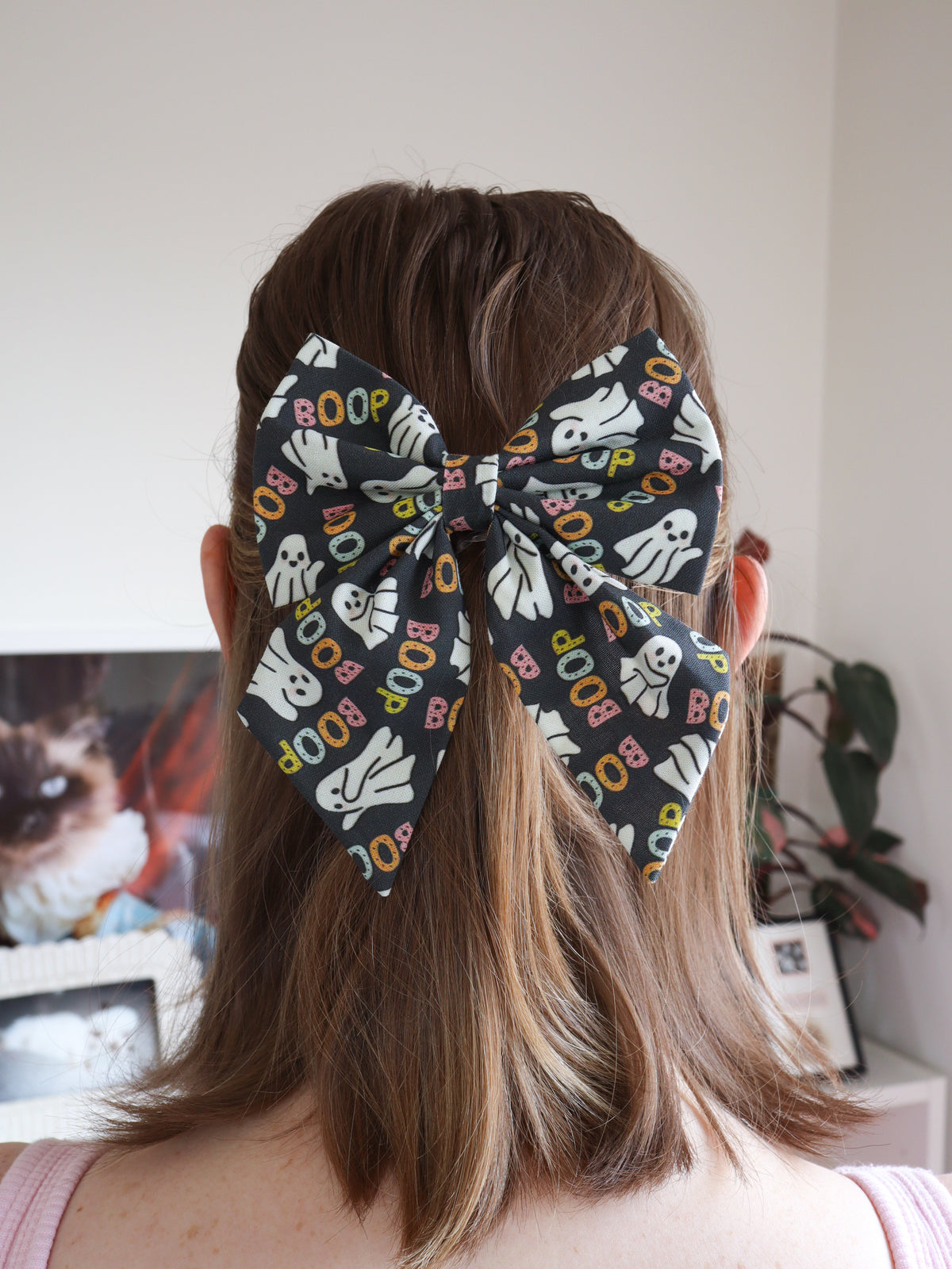 Boop or Treat Hair Bow