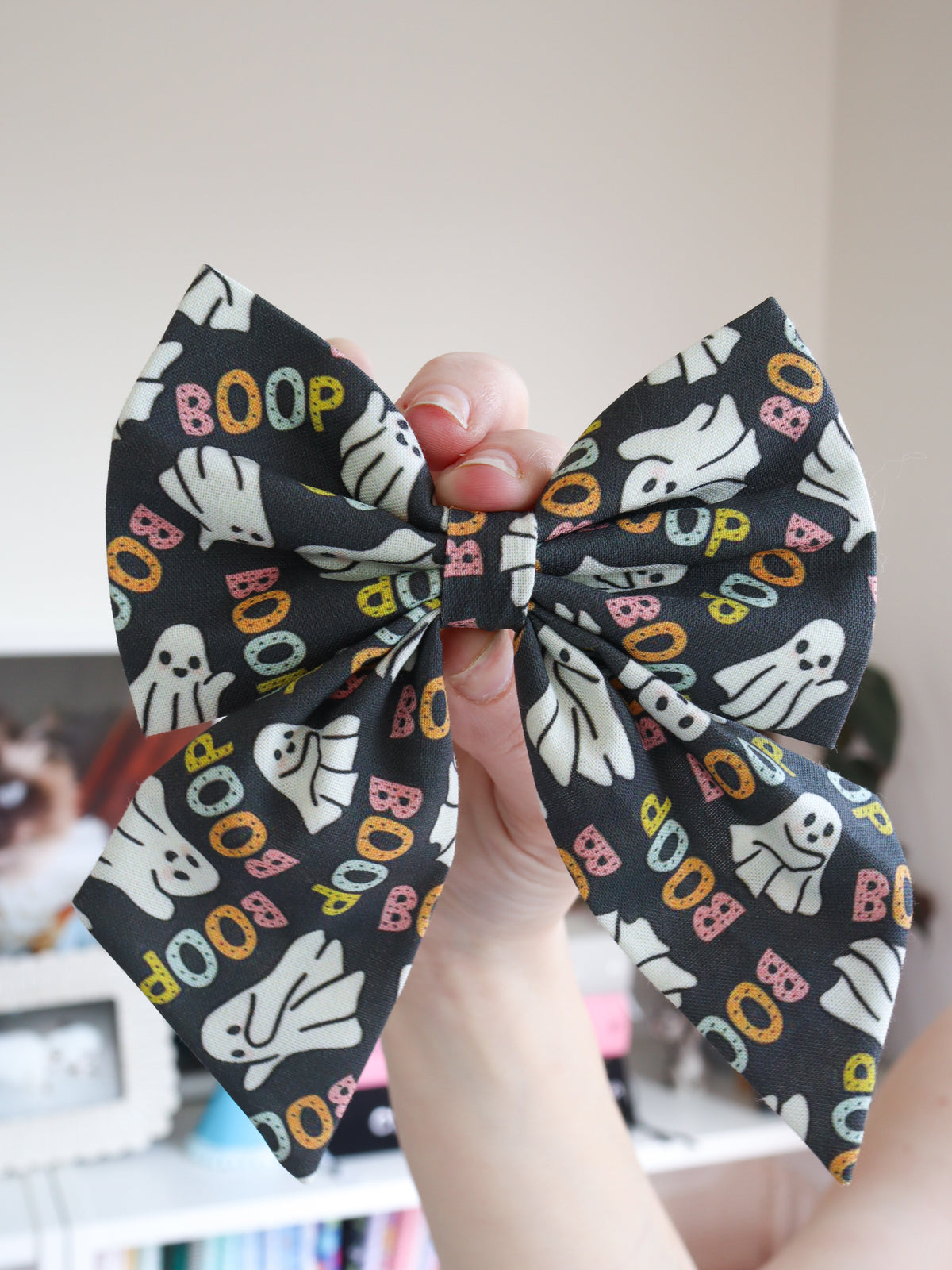 Boop or Treat Hair Bow