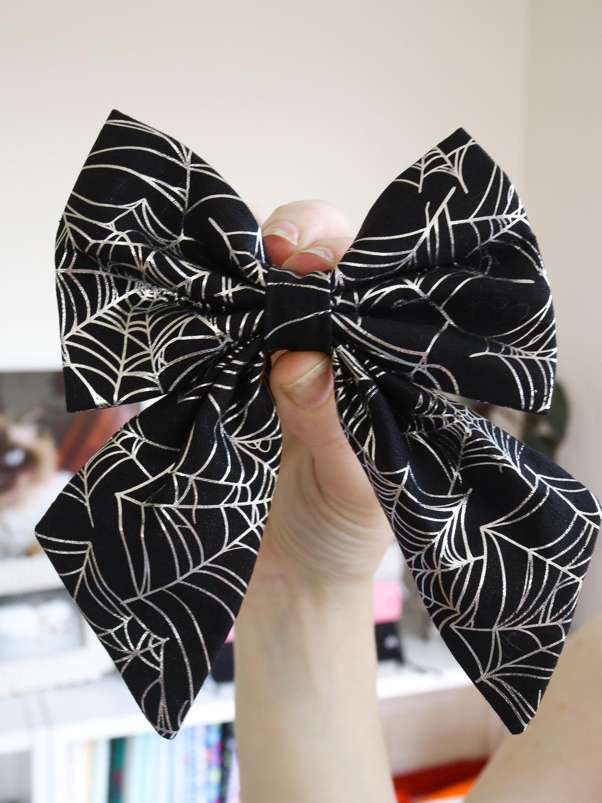 Cobweb Cutie Hair Bow