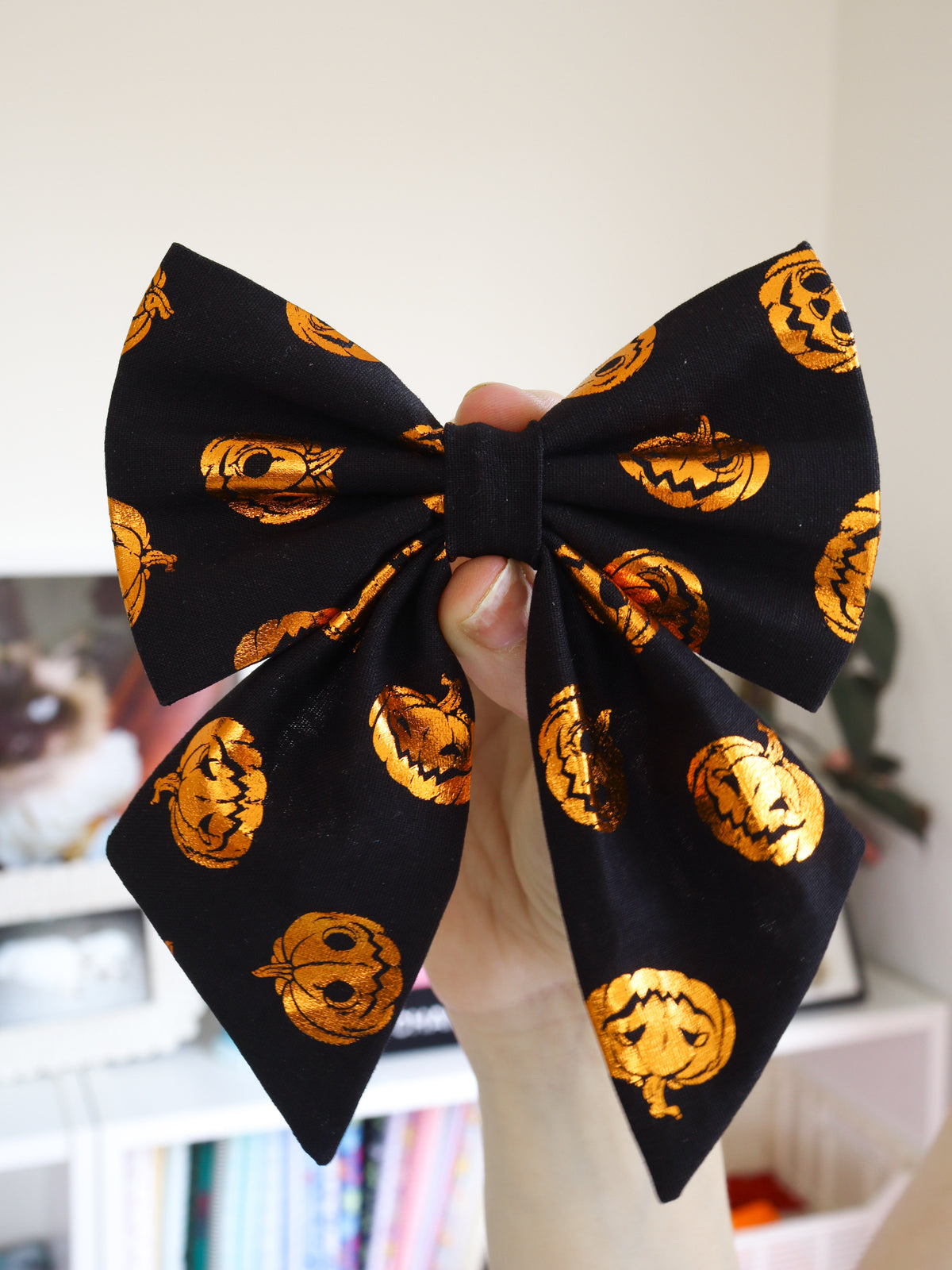 Pumpkin Party Hair Bow