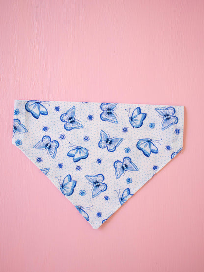 Butterfly Breeze Over the Collar Bandana