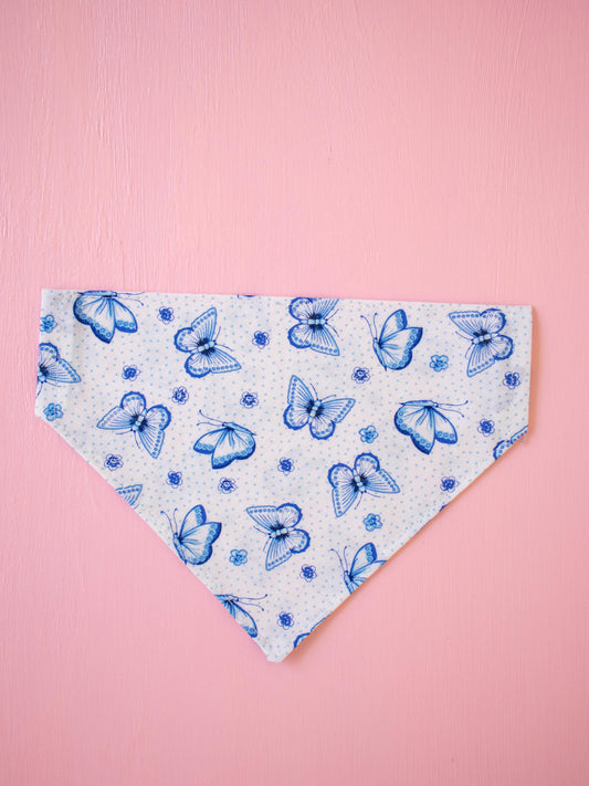 Butterfly Breeze Over the Collar Bandana
