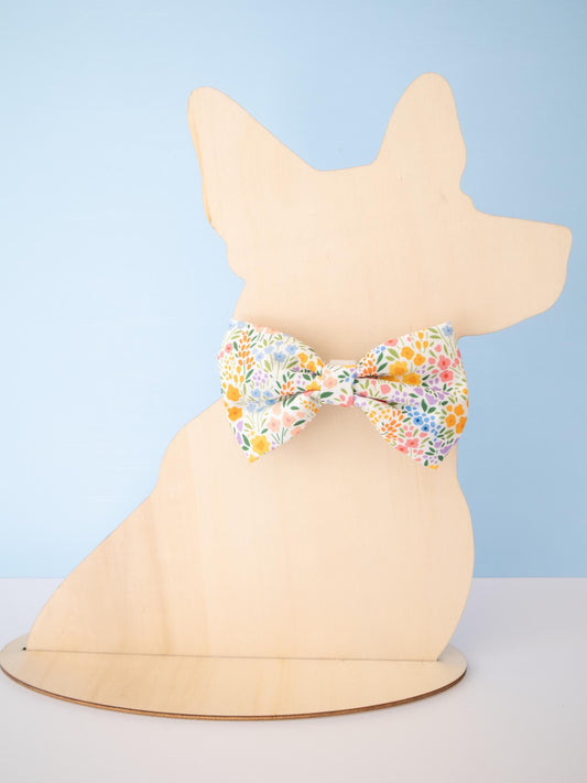 Golden Hour Garden Pet Bow Tie