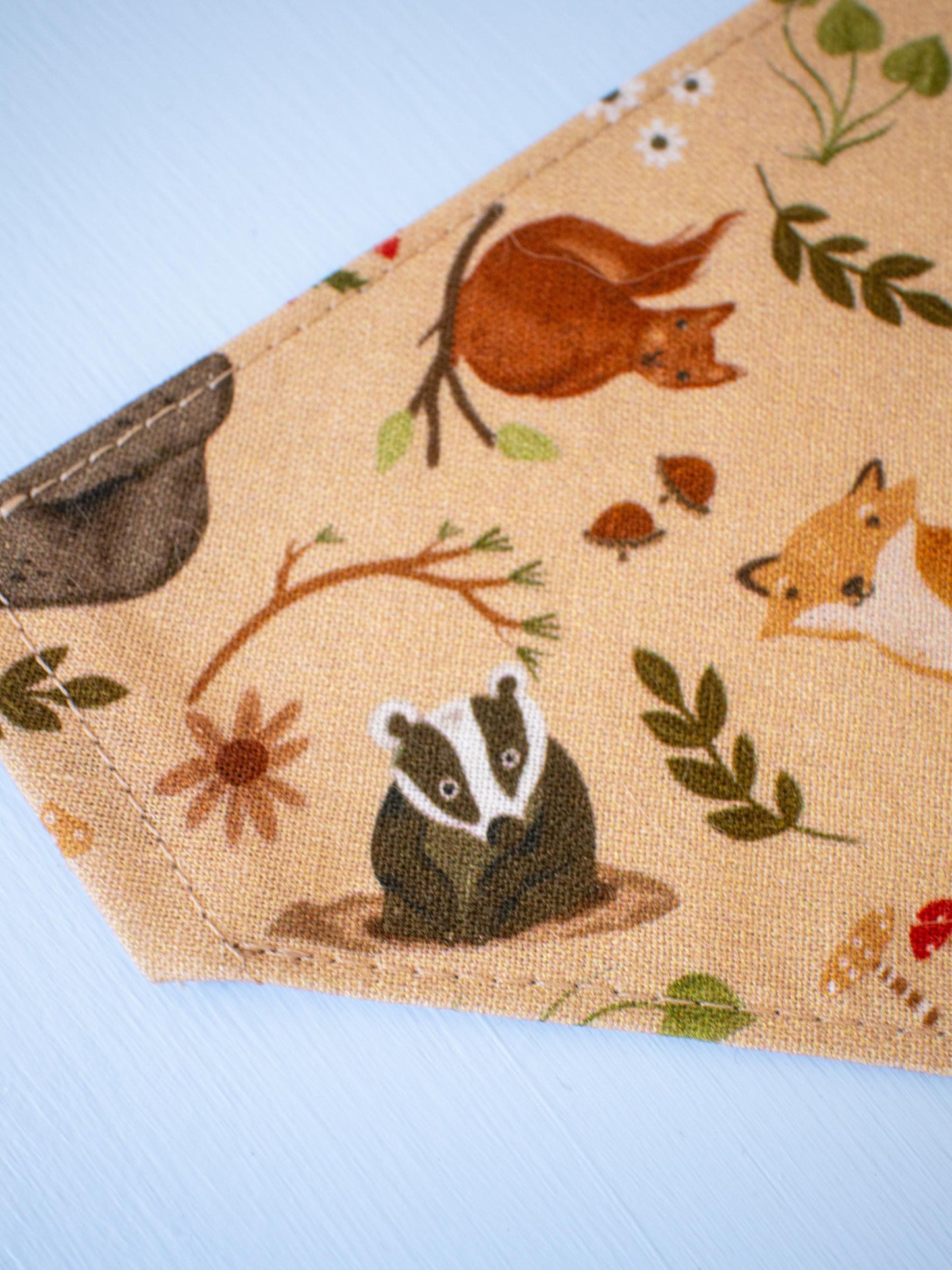 Forest Friends Over the Collar Bandana