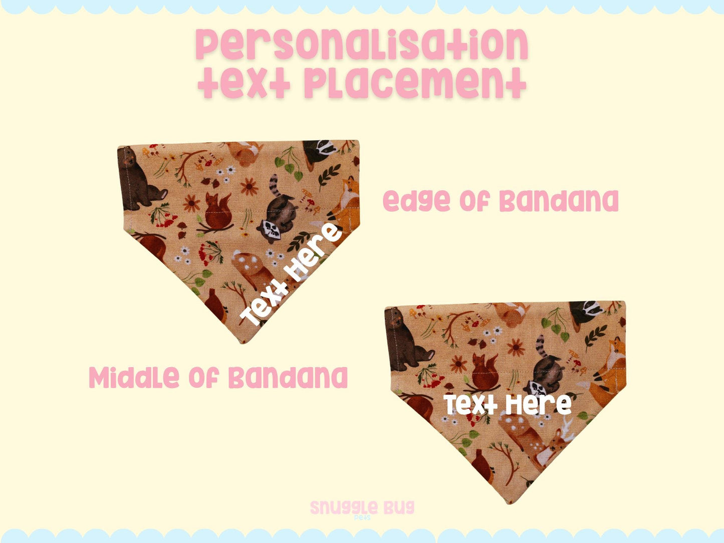 Mini Meadow Snap Bandana
