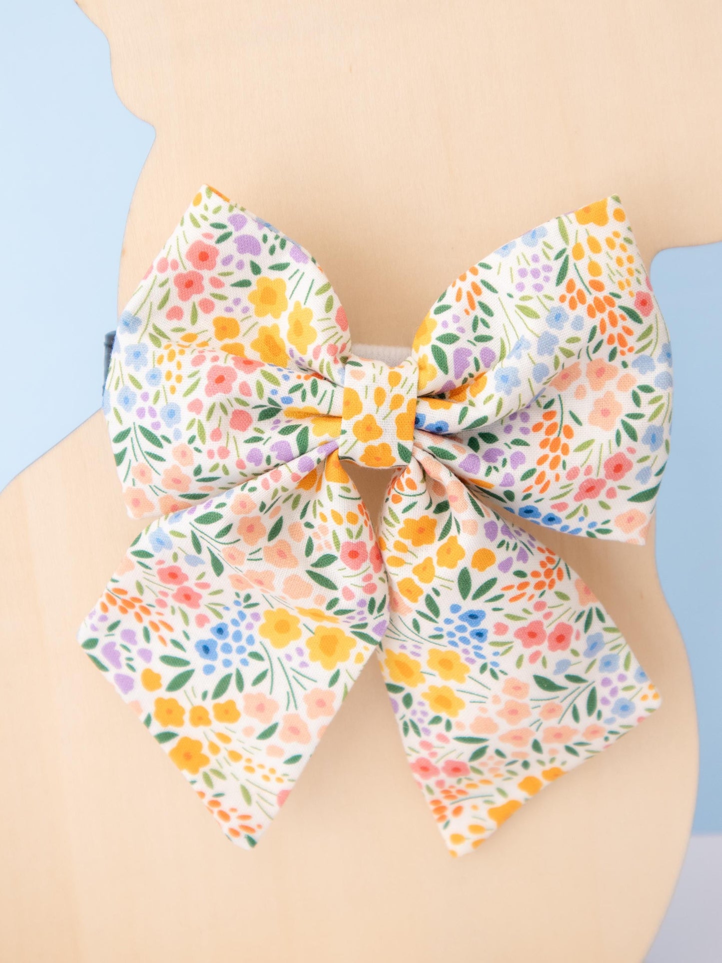 Golden Hour Garden Pet Sailor Bow