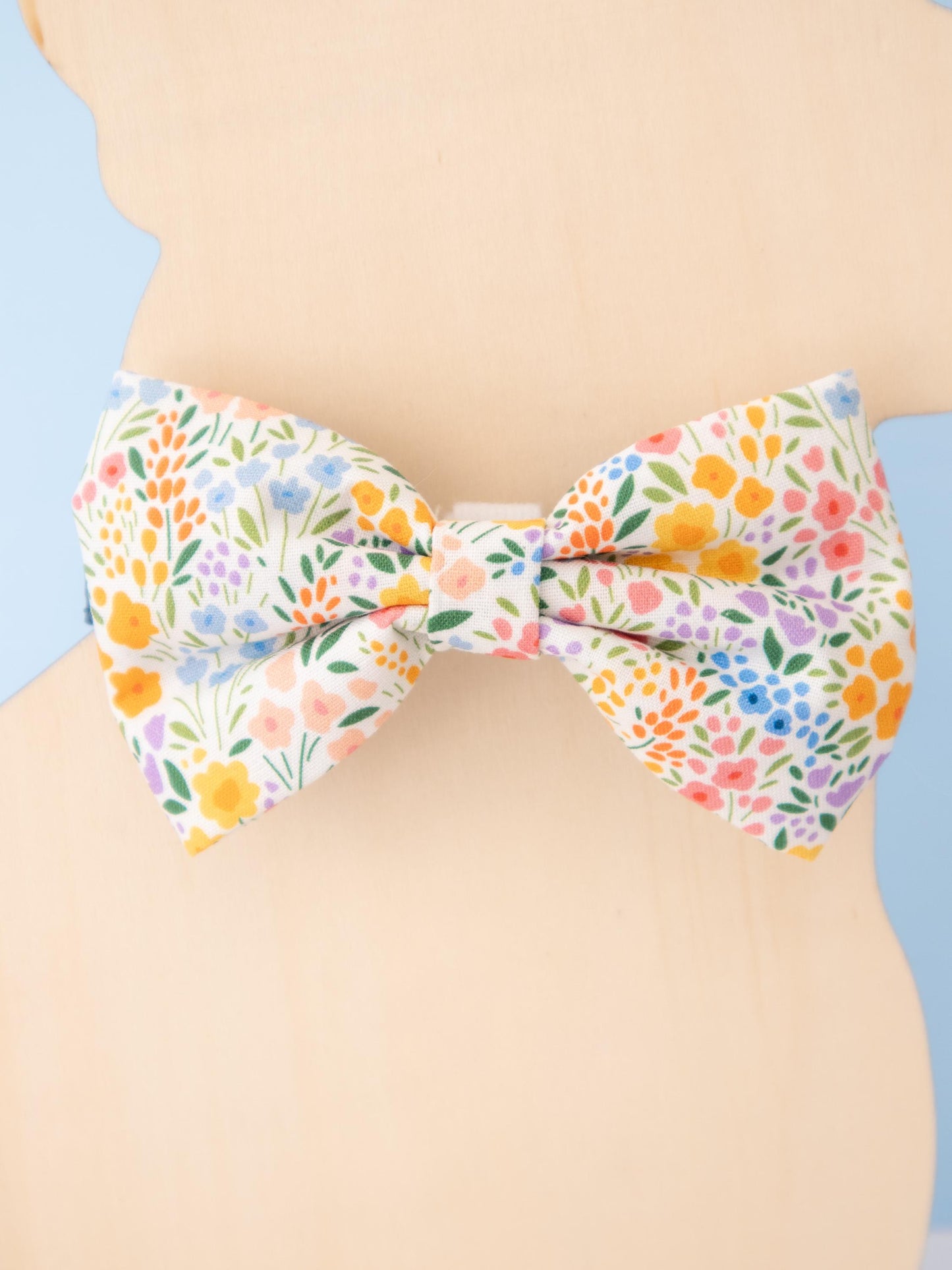 Golden Hour Garden Pet Bow Tie
