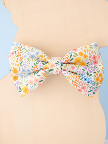 Golden Hour Garden Pet Bow Tie