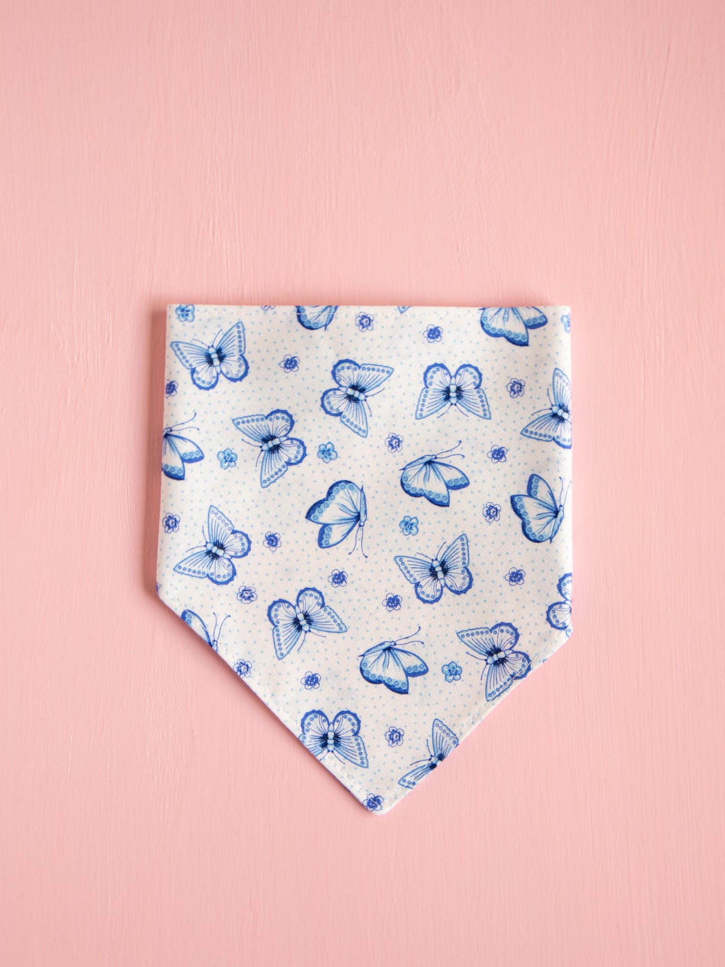 Butterfly Breeze Plaid Snap Bandana