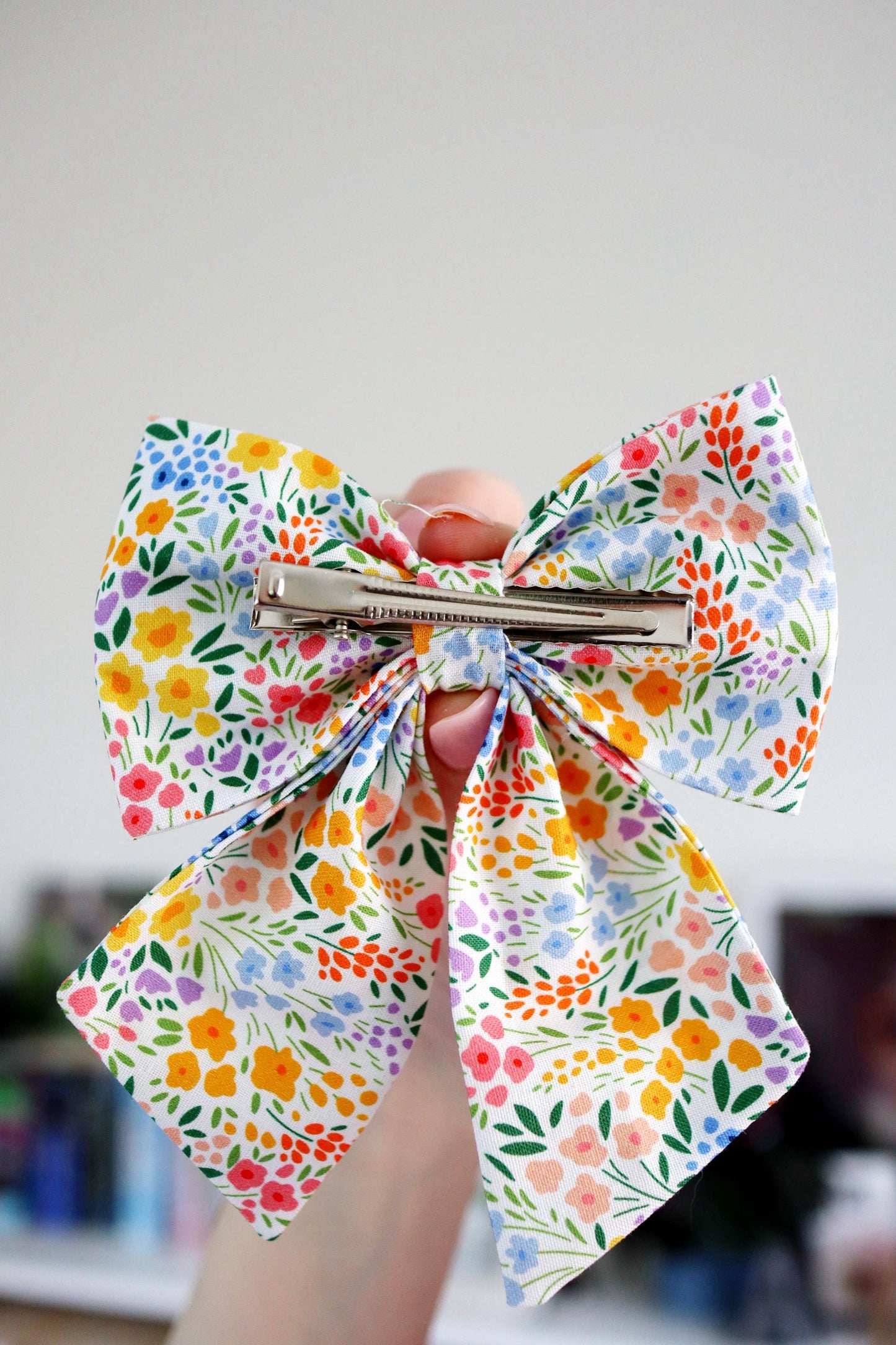 Golden Hour Garden Hair Bow
